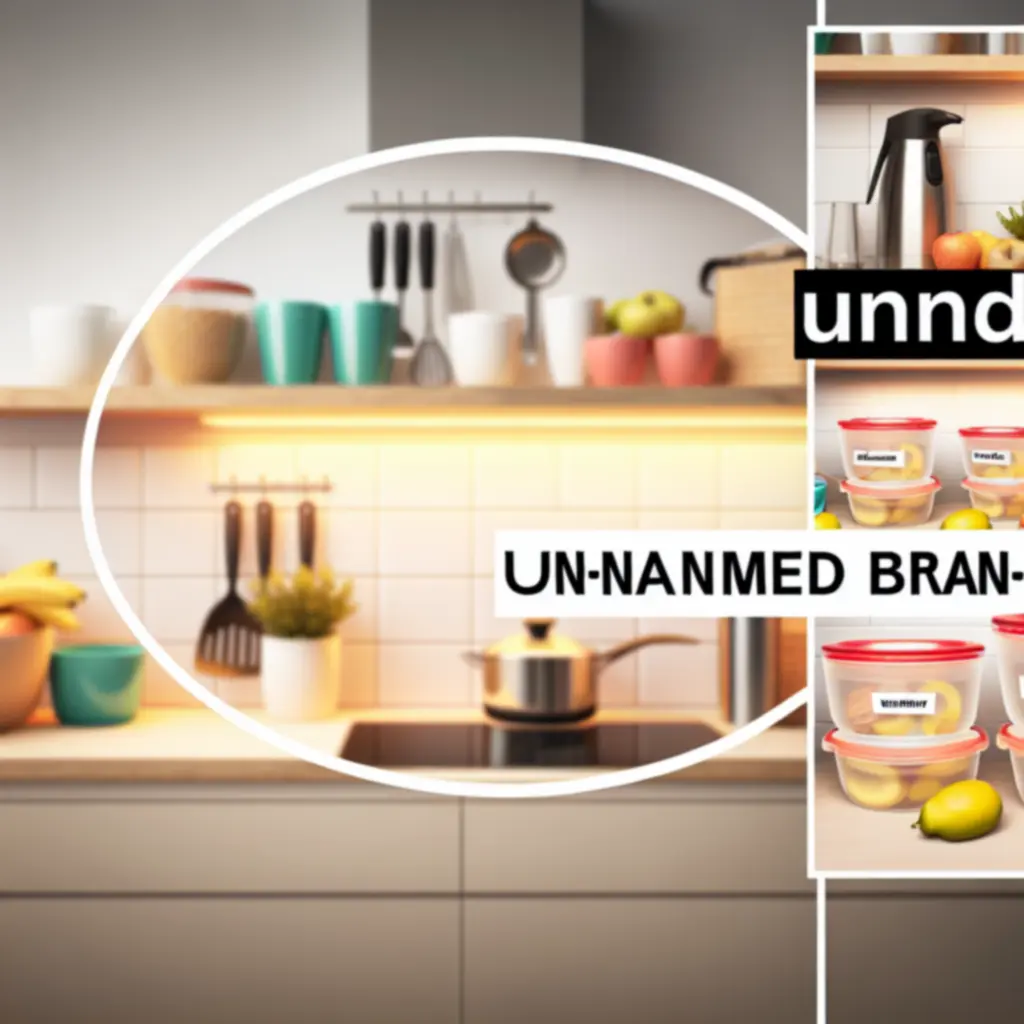 Efekt przed i po – lepiej zorganizowana kuchnia dzięki akcesoriom Sanebopas